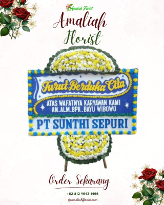 Papan Bunga Duka di Ngariboyo
